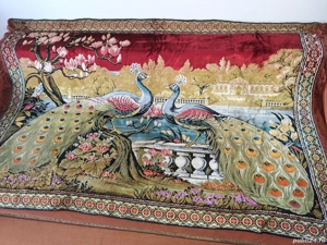 Carpeta - Tapiserie veche - de perete, dimensiuni 130 x 180 cm