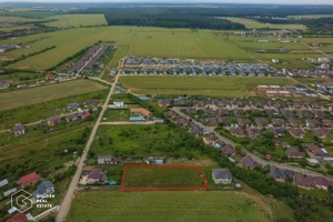 Teren construibil Balotesti, Str. Orhideelor,  1240 mp - imagine 3