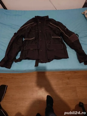 Geaca protectie moto - fara protectiile de plastic