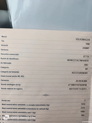 De vânzare VW Jetta an 2007