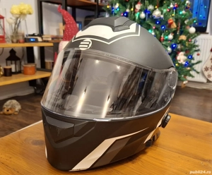 Casca moto flip-up Befast cu intercom inclus. Marimea L - imagine 2