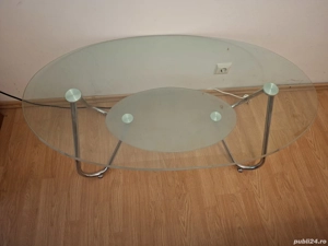 Masă sticlă securizată sufragerie   2 buc disponibile