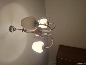 Vând candelabru pentru dormitor + aspirator Samsung fără sac, ambele în stare foarte bună