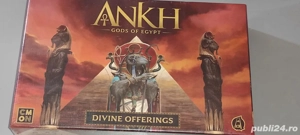 sigilat in tipla  -  joc de societate strategie - ANKH   GOODS OF EGYPT   DIVINE OFFERINGS pt. detal