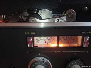 Magnetofon REVOX A77 -2trak plus naburi originale  - imagine 2