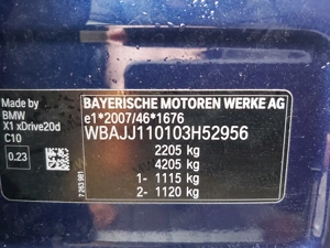 BMW X1 - xDrive (4x4),  An 2019, 2.0 Diesel 190 cp - imagine 10