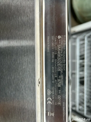 Vand masina de spalat vase - imagine 3