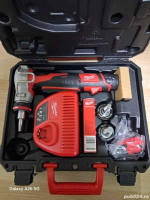 Dispozitiv pentru expandare subcompact Milwaukee C12 PXP 