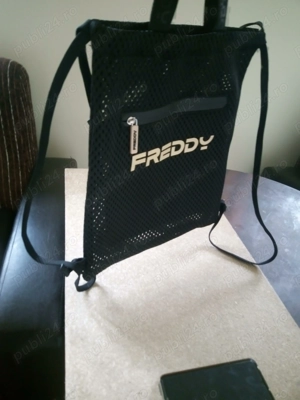 Rucsac sportiv cu plasa aerisire tip Mesh Drawstring brand italian Freddy