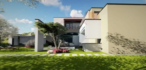 Vilă cu 3 camere, la roșu | Proiect modern – Poiana Craitelor - imagine 3