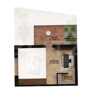 Apartament imens 2 camere cu 2 balcoane mari – EAS Residence - imagine 2