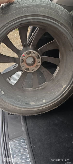 Jante 5×120 cu cauciucuri 
