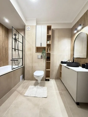 Apartament cu 3 camere, mobilat si utilat, totul nou, parcare subterana - imagine 9