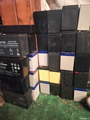 Baterii uzate pentru fier vechi reciclare plumb