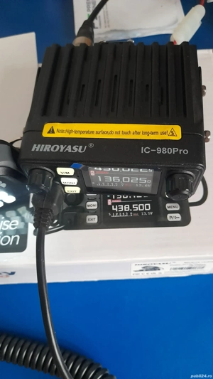 Statie emisie recepție Hiroyasu IC-980 Pro - imagine 2