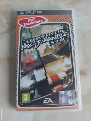 [NFS] Vând joc Need for Speed Most Wanted 5-1-0 original pentru PSP [poze reale]
