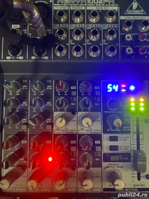 Behringer Xenyx 1002FX mixer audio cu efecte voce - imagine 3