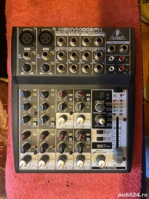 Behringer Xenyx 1002FX mixer audio cu efecte voce - imagine 4
