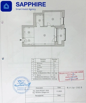 Apartament 2 camere metrou One Cotroceni, 2 locuri de parcare incluse - imagine 11