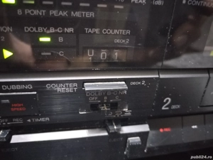 Dublu casetofon deck Aiwa AD-Wx707  - imagine 5