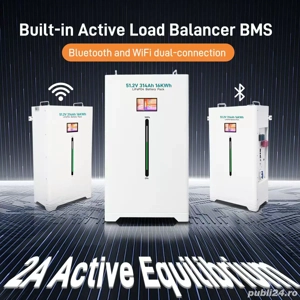 Acumulator Baterie LiFePo4 16kw 48V 51.2V CALB 314Ah 8000+ Cicluri - imagine 2