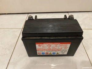 Acumulator Yuasa baterie motocicleta uzata - imagine 3