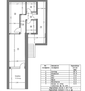 Apartament nemobilat cu terasă proprie   Sector 1, Bucureștii Noi