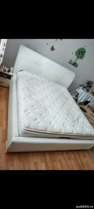 Pat dublu stare buna  - imagine 2