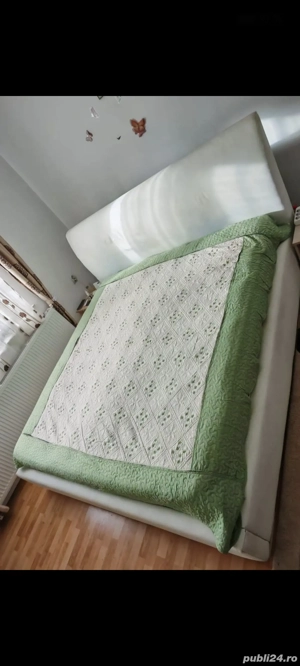 Pat dublu stare buna  - imagine 3