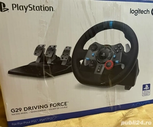 logitech g29 Diving force volan ps4 ps5 pc, stare excelenta 