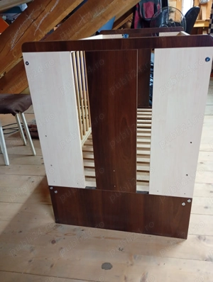 Patut copii din lemn KLUPS PAULA - imagine 3