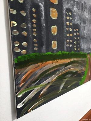 Pictura acrilica pe panza 