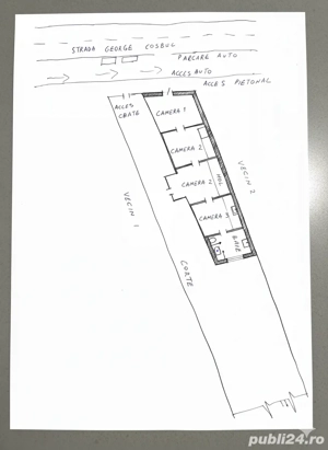 Spatiu comercial de inchiriat   Str. George Cosbuc nr. 194, Galati