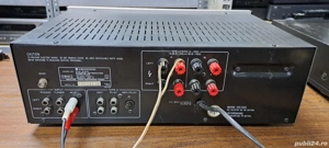 Kenwood KA 400 amplificator stereo vintage Japan wu metre LED rosii - imagine 4