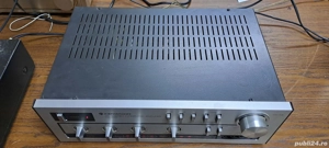 Kenwood KA 400 amplificator stereo vintage Japan wu metre LED rosii - imagine 5