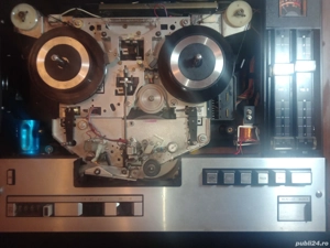 Magnetofon Philips N4414 cu amplificare si difuzoare incorporate 