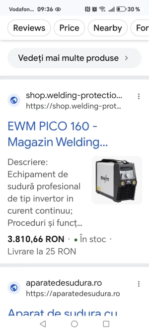 Aparat de sudura profesional invertor 