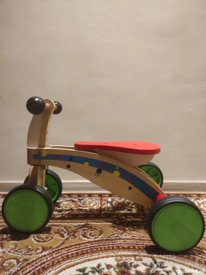 Bicicleta lemn fără pedale ptr copii