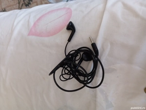 casti cu fir si microfon mufa jack 3.5