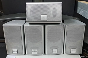 Hitachi HTD K 160 boxe 2 cai 8 ohmi 50W sistem multicanal sateliti centru front surround - imagine 3