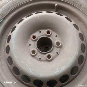 roti iarna michelin 185x65x15  5x112 - imagine 3