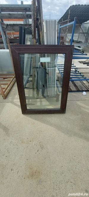 900 X 1200 mm Ferastar PVC stejar de balta Tripla