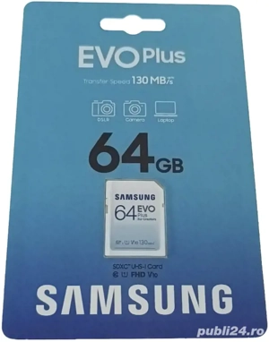 Card Memorie Samsung 64Gb Evo Plus