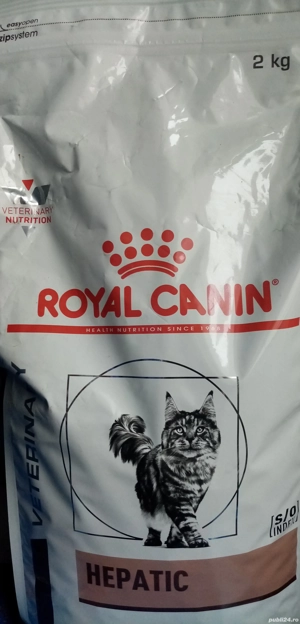 Pt pisici cu probleme HEPATIC VETERINARY hrana uscată Royal Canin (2kg)