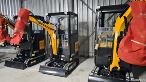Miniexcavator TCM E Diesel 3 cilindri LAIDONG E5  KUBOTA 1,5 si 2 To NOU Garantie  - imagine 3