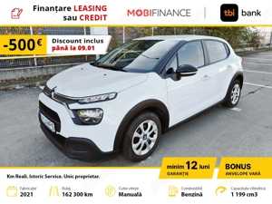 Citroen C3 (AM46) BVM5 Feel, 2021, 1.2 PureTech Benzina Manuala, 83 CP
