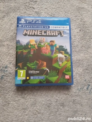 Minecraft PS4 PlayStation VR COMPATIBLE in stare foarte bună 