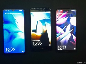 Huawey P30Lite, P20Lite și P9Lite funcționale dar cu sticla fisurată