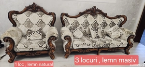  Canapele Lemn natural , ca si noi  - imagine 2