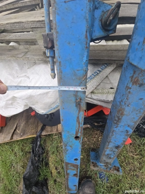 Lemken 1 trupita *patrat 10 cm, prindere pt grapa inelara *patrat 8 cm - imagine 2